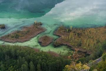 Beautiful clear lake