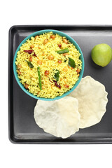 Lemon Rice, South Indian recipe