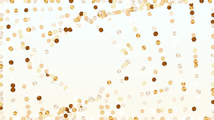 Fantasy Background with Confetti of Glitter Particles. Sparkle Lights Texture. Holiday pattern.