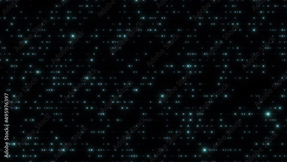 Wall mural light blye sequin glitter light wall grid background loop