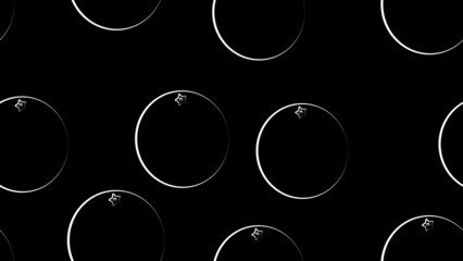 orange on a black background, illustration, pattern. round orange fruit, vitamin orange orange. volumetric drawing, seamless illustration, black and white style