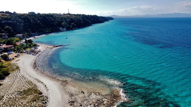 Travel photography Afytos, Greece shots by drone