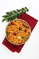 Tomato rice.spicy South Indian rice recipe Tomato pulao or Tomato Rice ,South Indian Thakkali Sadam ,Tomato Bath an Indian vegetarian dish. Healthy nutritious