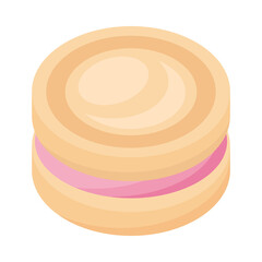 pink macaroon sweet dessert