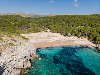 Fototapeta premium Cala Matzoc, Arta, Mallorca, Balearic Islands, Spain