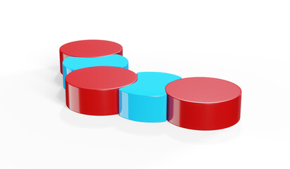 pillow 3d Icon 3d illustration 3d render