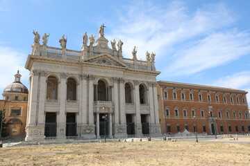 Basilica of Saint John in Rome Italy called San Giovanni in Laterano