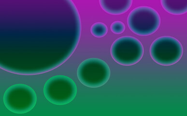 cover wallpaper card blank texture gradient abstract background with bubbles circle