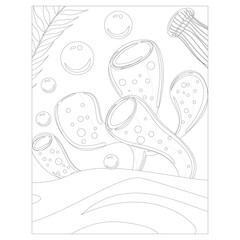 Printable shark coloring pages for kids