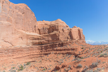 Fototapeta premium Arches National Park located in Utah
