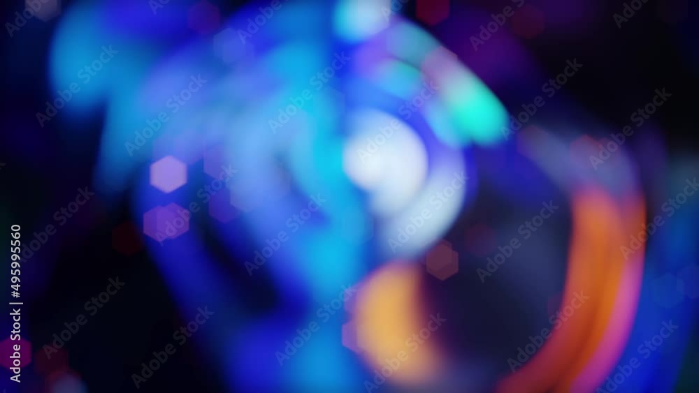 Wall mural defocused multicolor gradient background loop