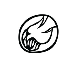 The Holy spirit Icon, art vector design
