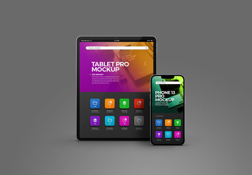 Phone Mockup - Tablet Pro