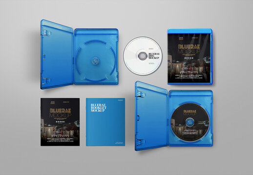 Disc Case Mockup