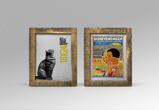 Rustic Frame Mockup