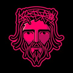 king head vector icon illustration