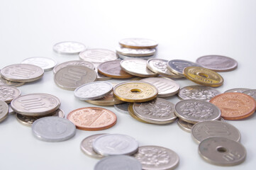 たくさんの小銭