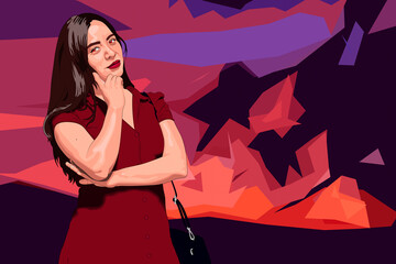 un anochecer cerca del mar bajo las palmas