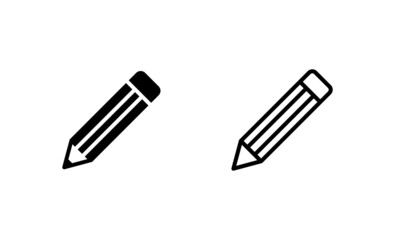 Pencil icon vector. pen sign and symbol. edit icon vector