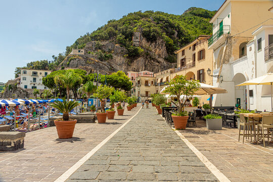 Cetara beach Amalfi Coast, Italy
