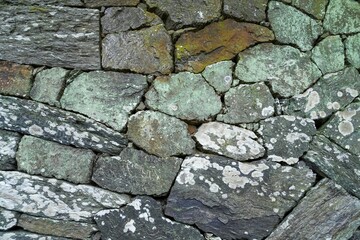 大洲の別荘で見た古い石垣の情景＠愛媛