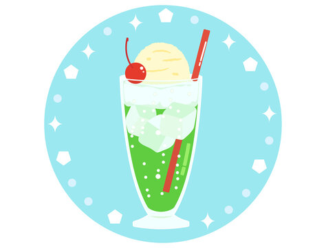 メロンクリームソーダ Images Browse 75 Stock Photos Vectors And Video Adobe Stock