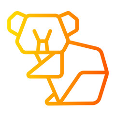 koala gradient icon © Barudak Lier