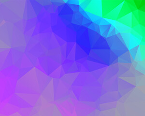 blue and purple geometric pattern triangles polygonal design for web and background, application