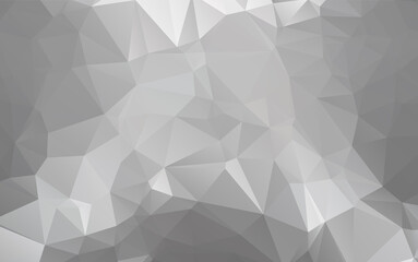 Illustration Colorful swirl rainbow polygon background or frame triangle pattern in multi rainbow spectrum color