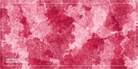 abstract wet red color stamp background painting