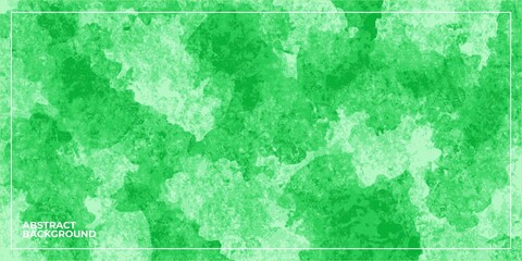 abstract wet green color stamp background painting