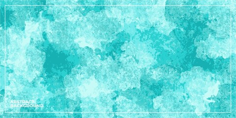 Obraz premium abstract wet blue color stamp background painting