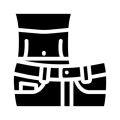 weight loss glyph icon vector. weight loss sign. isolated contour symbol black illustration