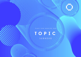 Abstract dynamic background. fluid graphic. Sphere graphic