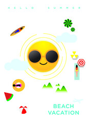 Summer promotion template/ tropical party promotion/ cocktail party poster/ Beach party/ Pina colada dreams