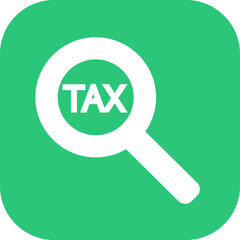 Tax icon sign symbol design