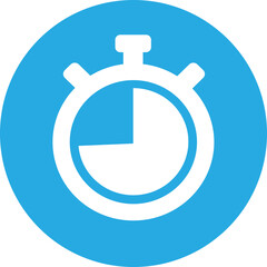 Stopwatch icon sign symbol design
