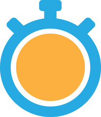 Stopwatch icon sign symbol design