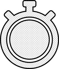 Fototapeta premium Stopwatch icon sign symbol design