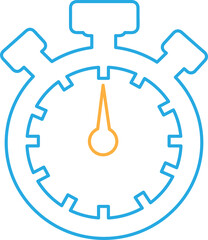 Stopwatch icon sign symbol design