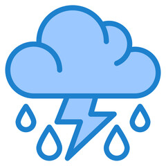 weather blue style icon