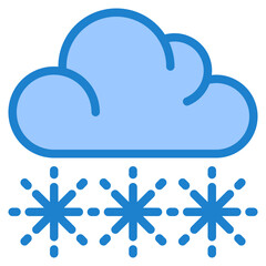 weather blue style icon