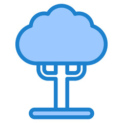 natural blue style icon