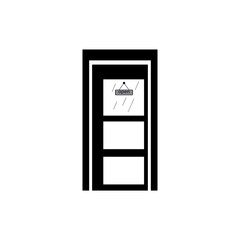 door icon illustration design element