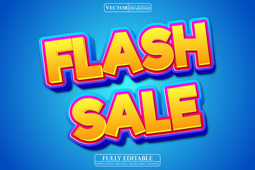Flash Sale Text Effect,Text Effects for Illustrator,