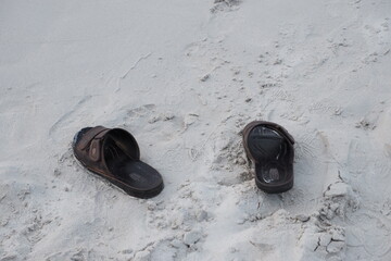 Going to the beach on a summer vacation in Pattaya