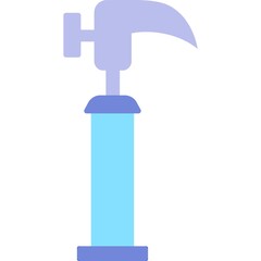 Upload tool flat icon vector isolated on white