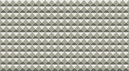 Fondo de cuadrícula gris de azulejos simétrico.