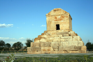 Naklejka premium Tomb of koroush in Pasargad
