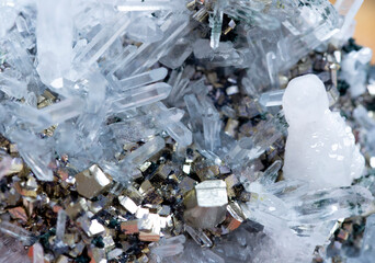 pyrite mineral specimen stone rock geology gem crystal